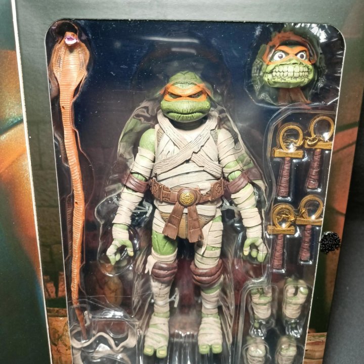 Neca Микеланджело Мумия tmnt черепашки ниндзя