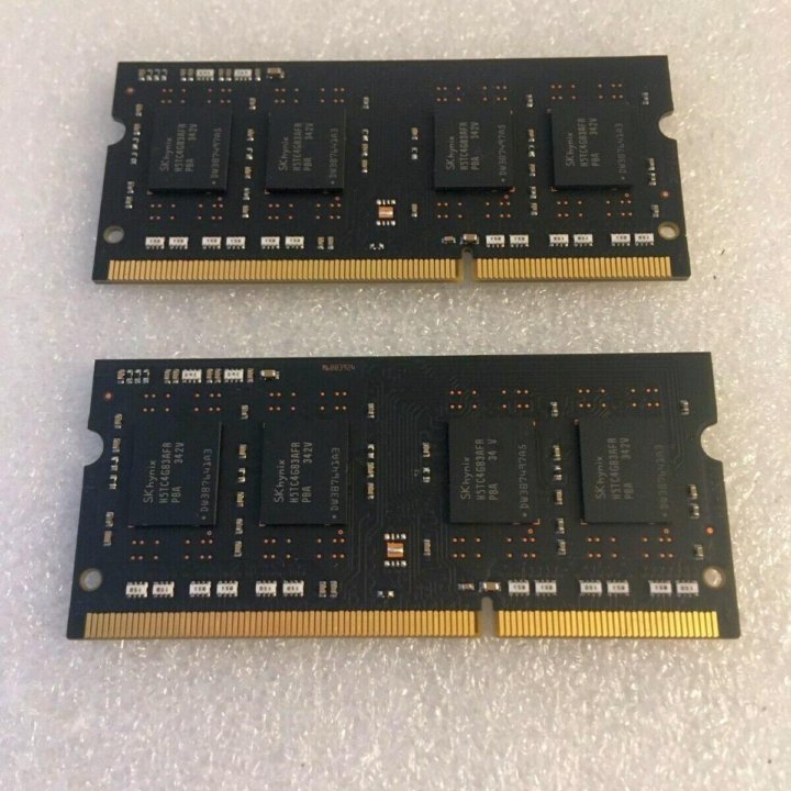 Ноуты Apple 2x4GB 8GB DDR3 2010-2016 iMac book Mac