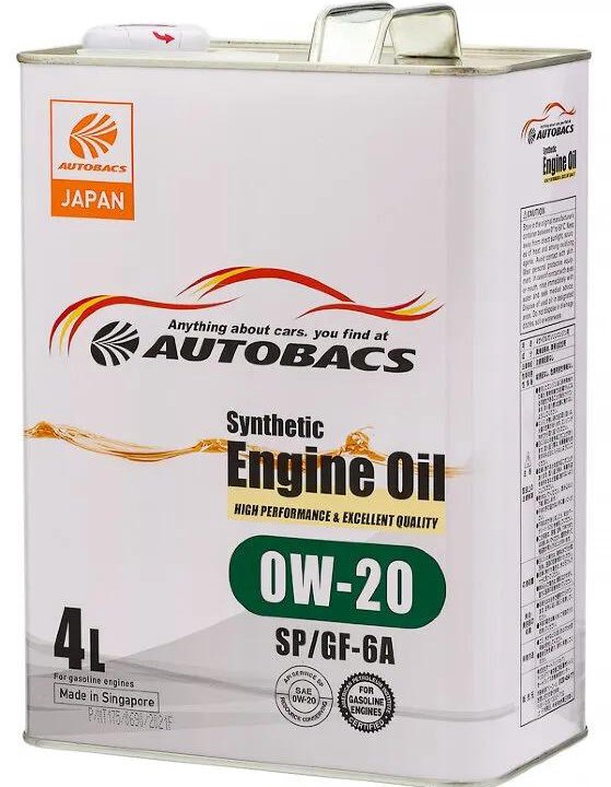 Autobacs 0W20 SP/GF-6A, 4л