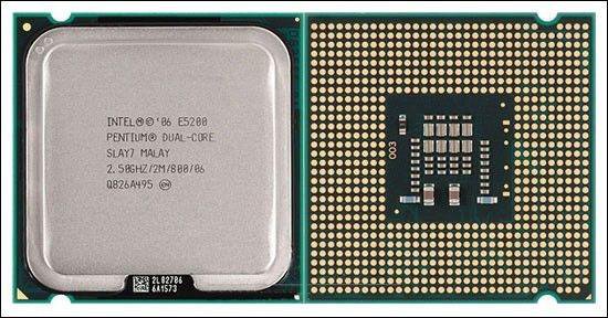 Процессор Intel E5200 socket 775