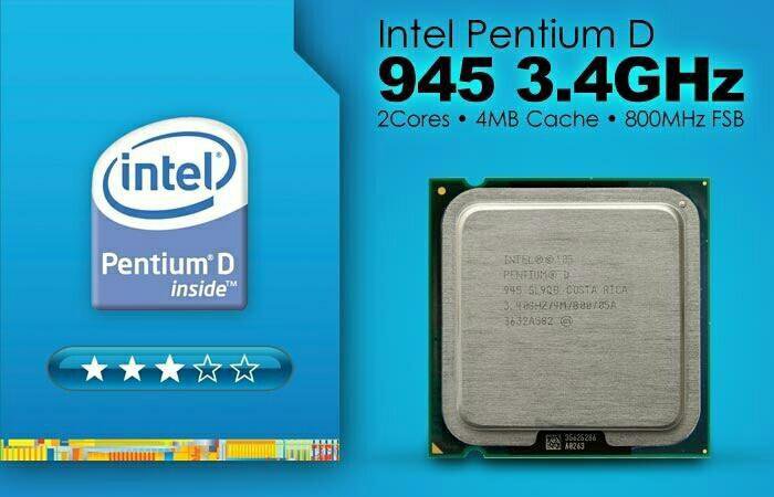 Процессор Intel D945 socket 775