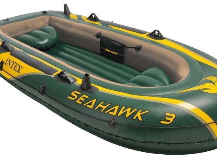 Лодка надувная intex seahawk 3