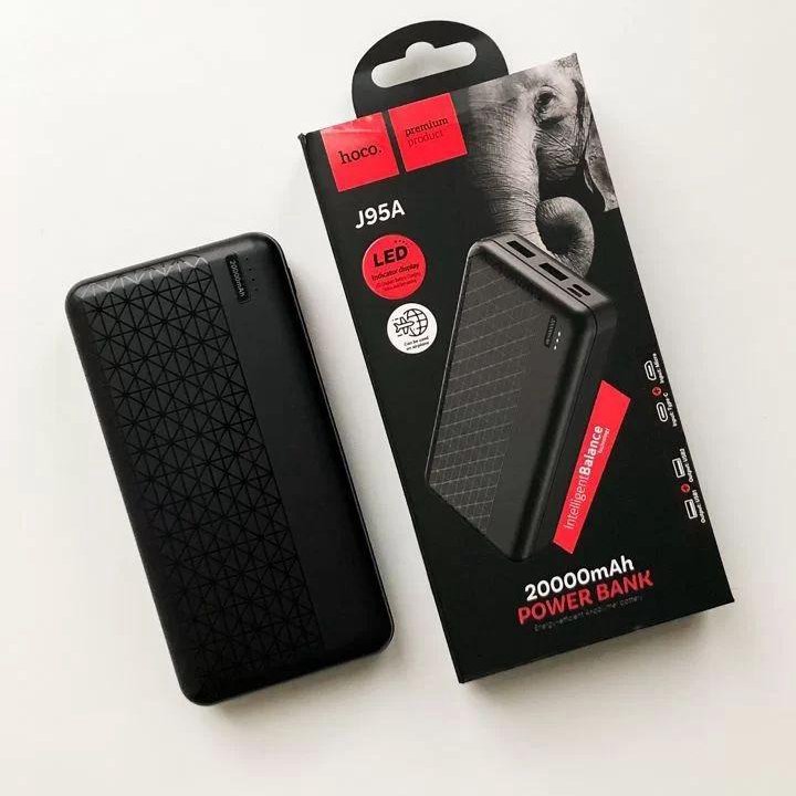 Power Bank 20000 mAh с быстрой зарядкой Hoco J95A