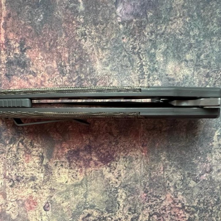 Нож Maxace Rock M390 MRK04 brown mikarta