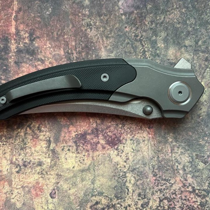 Нож Maxace Rock M390 MRK01 black G10