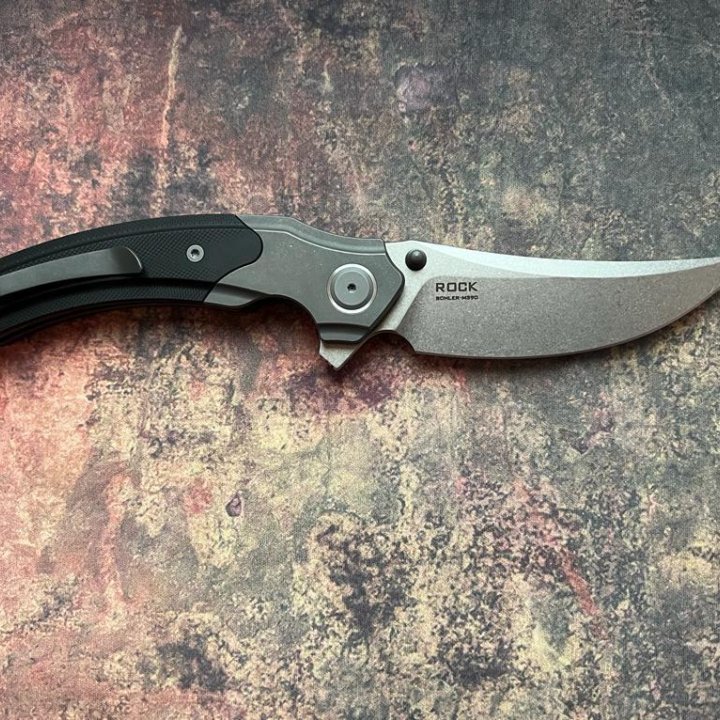 Нож Maxace Rock M390 MRK01 black G10