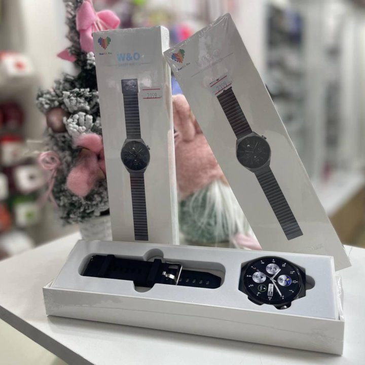 Круглые Smart Watch X3 Max (новые, гарантия)