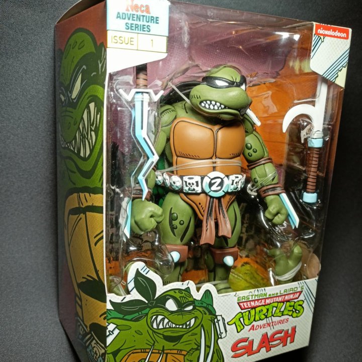 Slash / Слэш Neca черепашки ниндзя tmnt фигурка