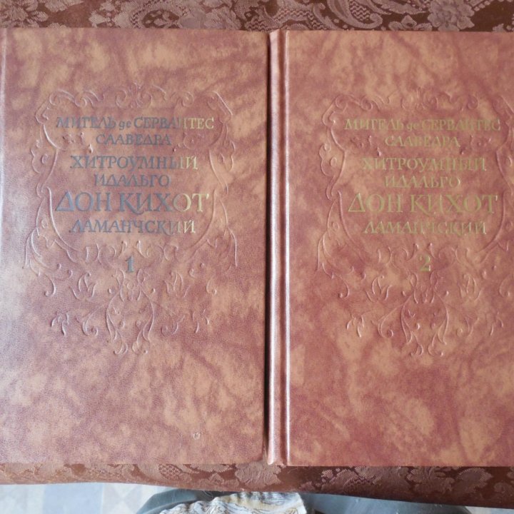 Хитроумный идальго Дон Кихот Ламанческий. 2 тома