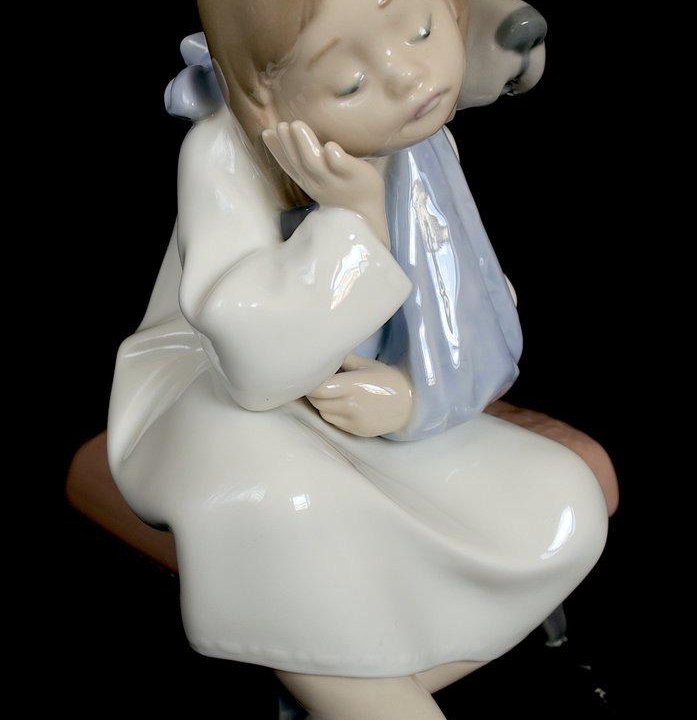 Фигурка Фарфор Я не могу играть lladro Испания