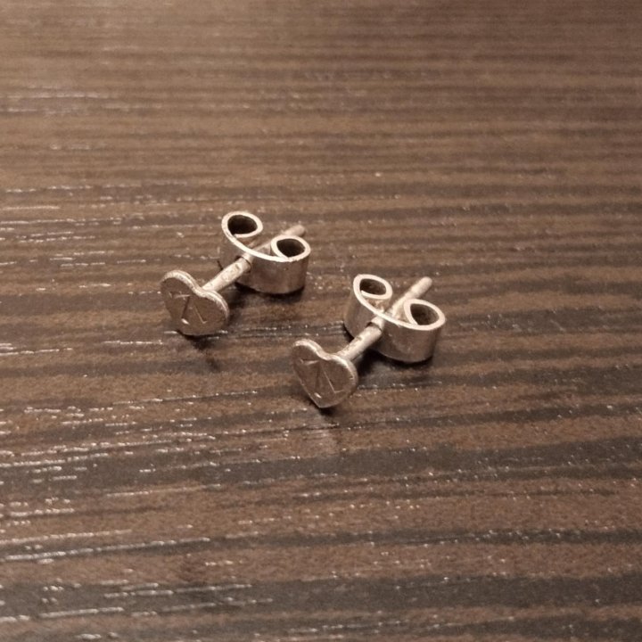 Серьги серебро 925