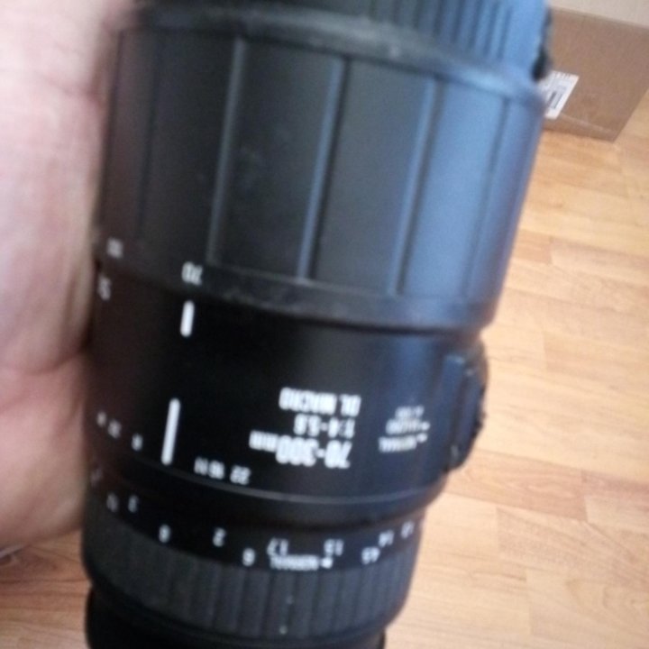 обьектив SIGMA 75-300 ММ 4-5.6 DL MACRO