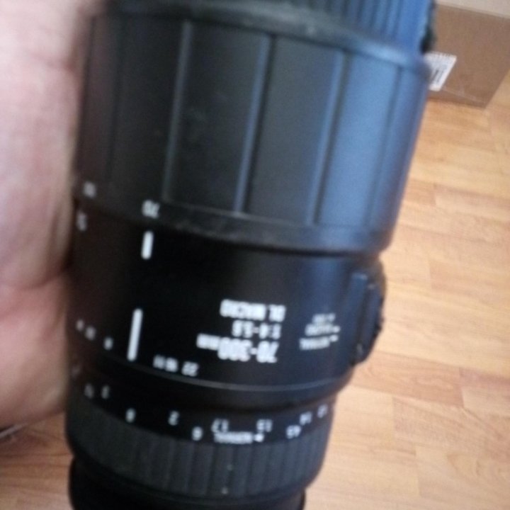 обьектив SIGMA 75-300 ММ 4-5.6 DL MACRO