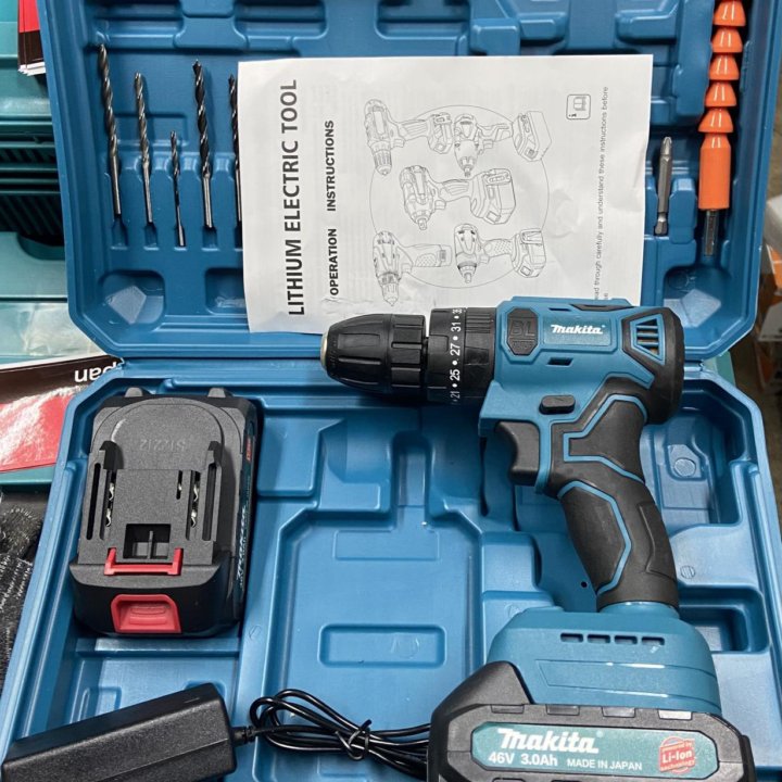 Шуруповёрт Makita 46v Бесщеточный новый!