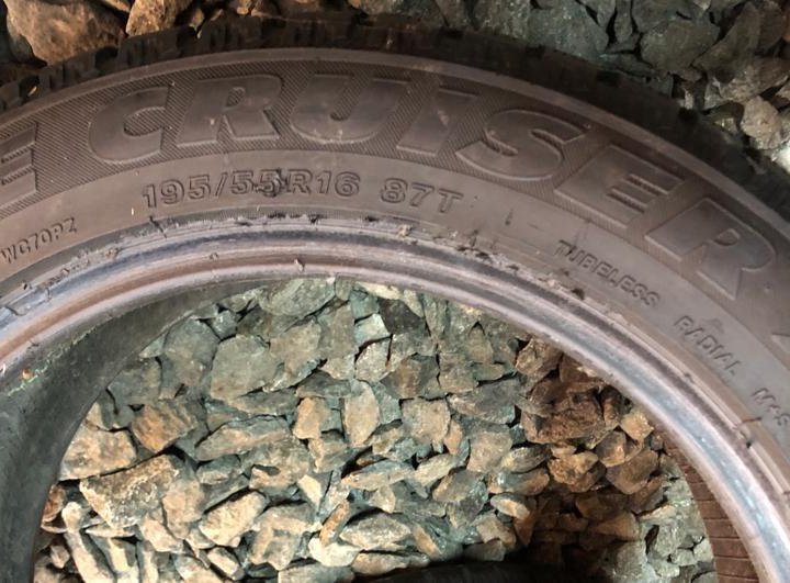 195/55/16 Bridgestone Ice Cruiser 7000. 1шт