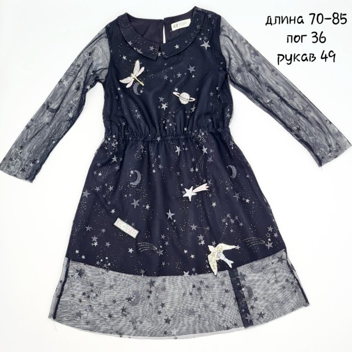 Платье H&M 134 140 р