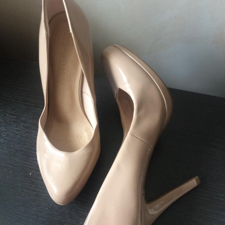 туфли лак 38