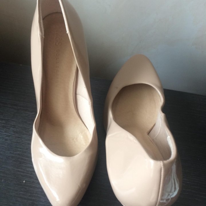 туфли лак 38