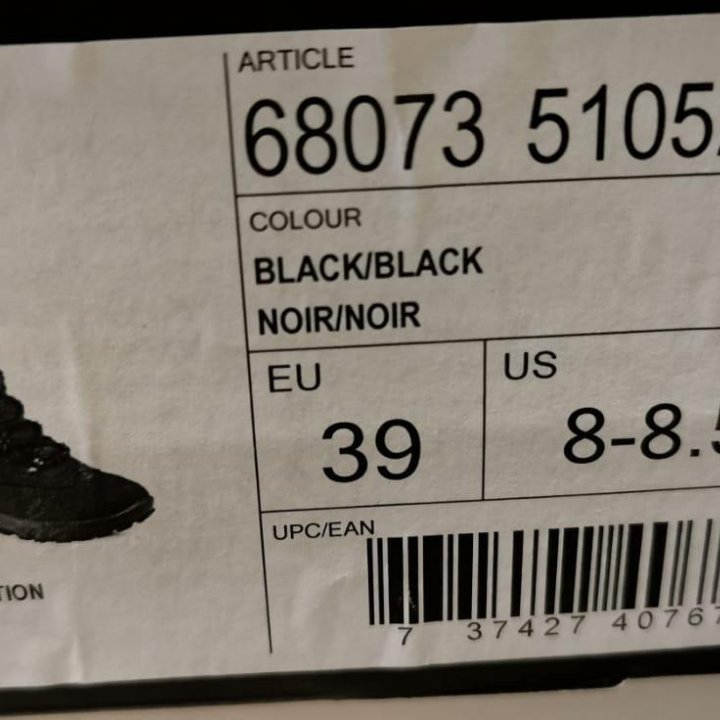 Оригинальные кожаные ботинки Ecco