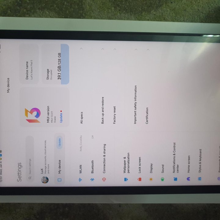 Xiaomi mi pad 5 6/128