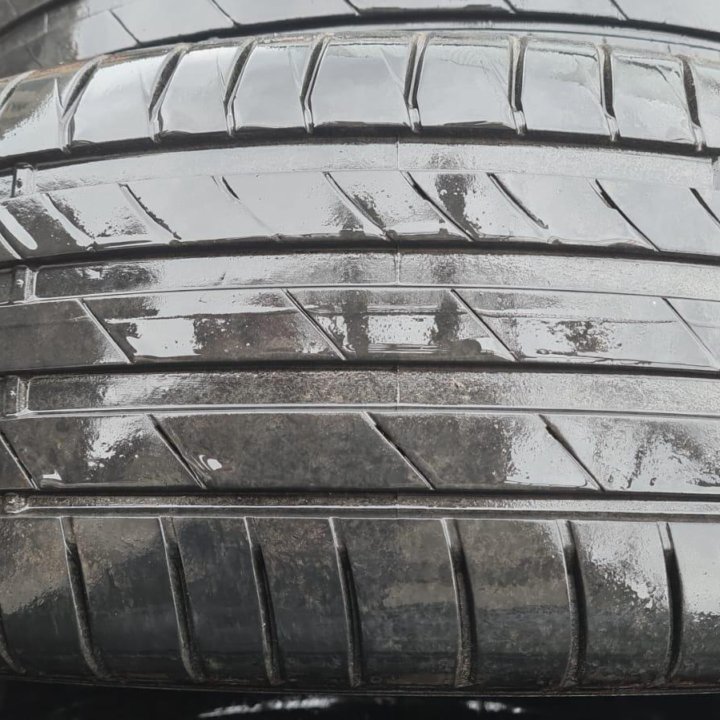 Шины летние б-у Kumho 245-45R19 4-2-1шт подбор