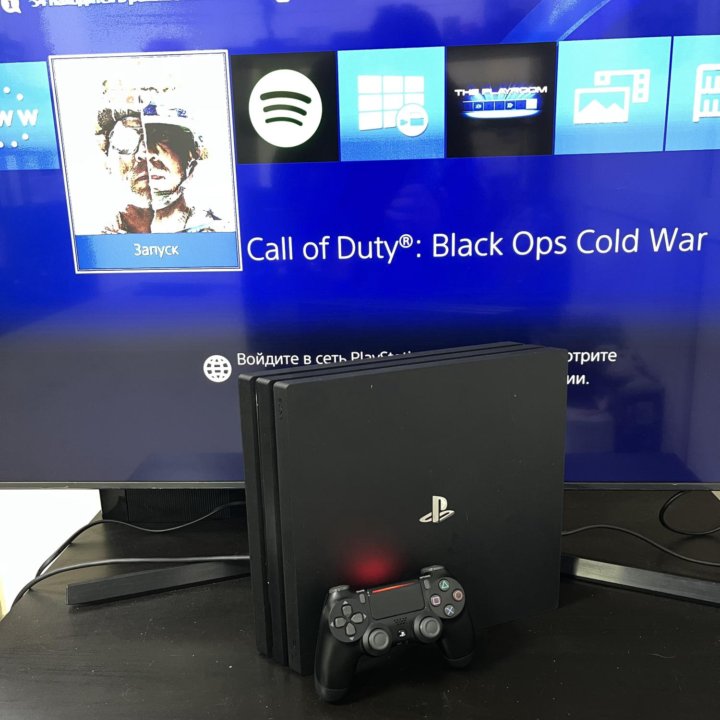 Sony PlayStation 4 pro 1tb + call of duty