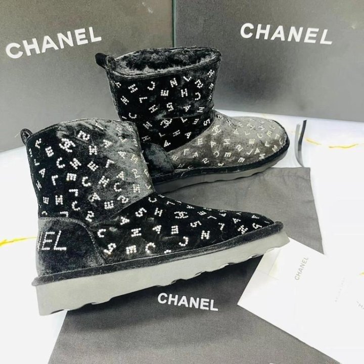 Натуральные угги Chanel