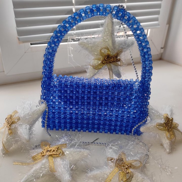 Сумка из бусин