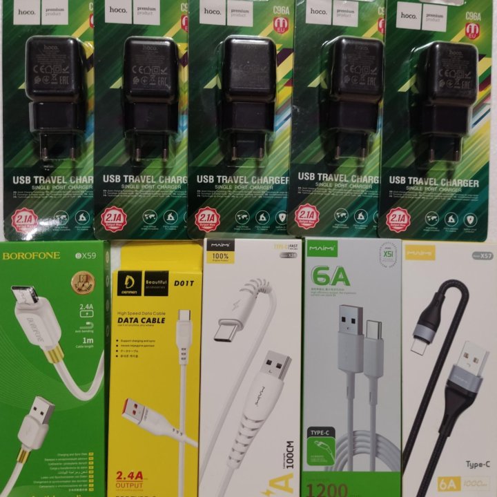 Кабель/ЗУ на iPhone/Android