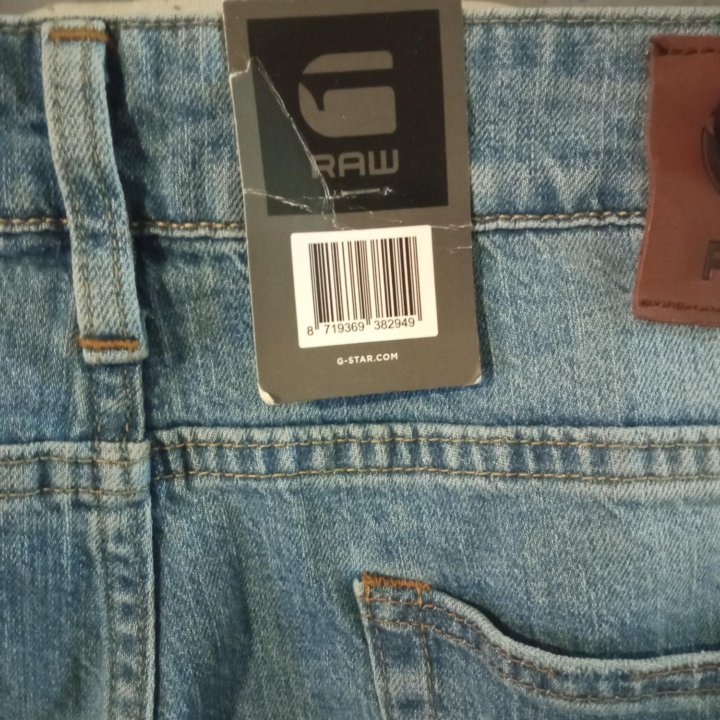 Джинсы G-star RAW 33 01 slim 52р 36-30