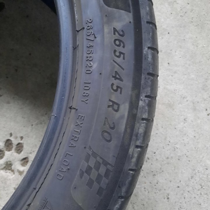 Michelin 265/45/20, 1шина