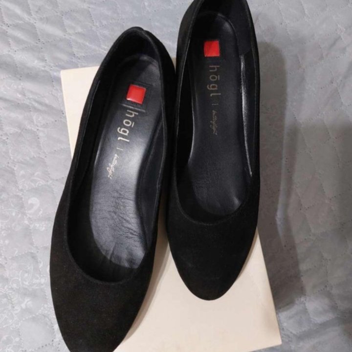 Туфли замша 39