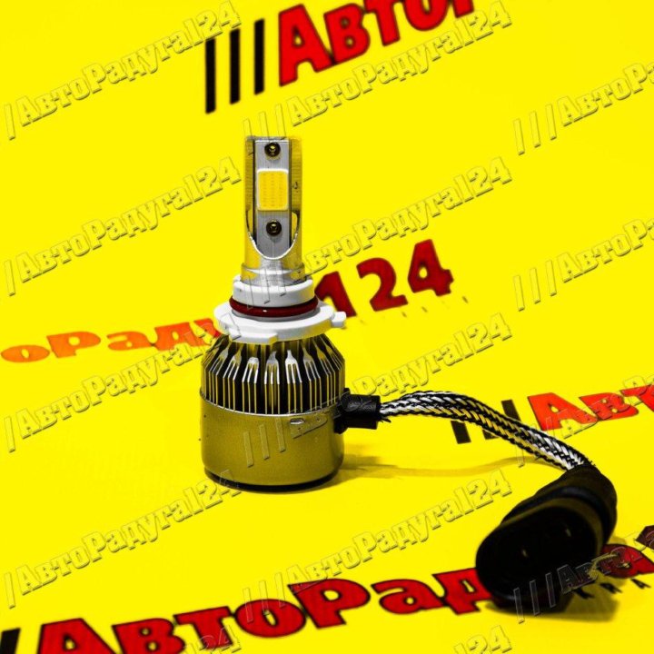 АВТОЛАМПА LED HB3 12v-24v AMP COB L04 ШТ