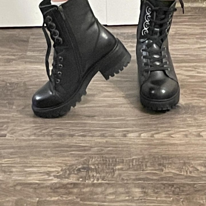 Ботинки кожа зима