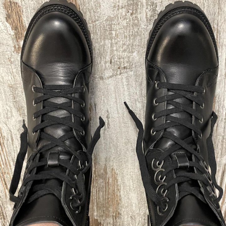 Ботинки кожа зима