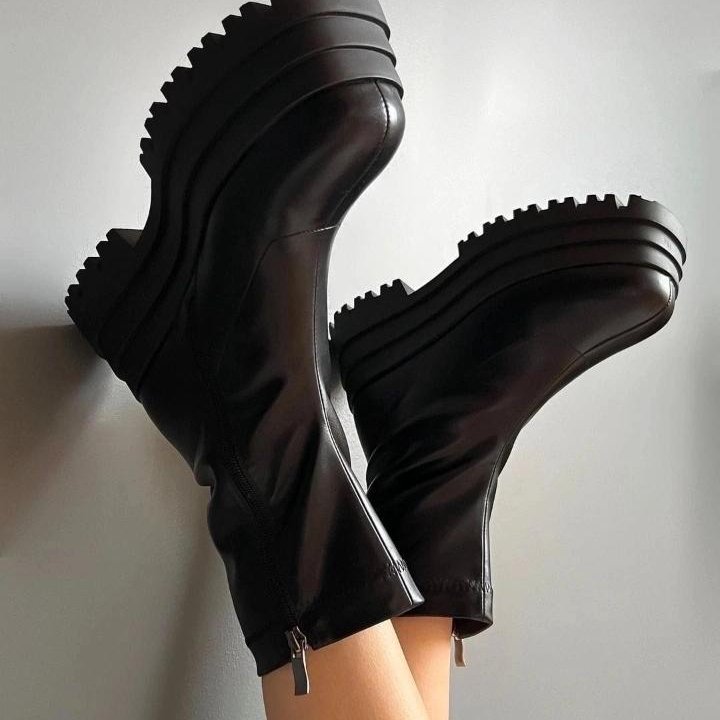 Ботинки демисезонные на платформе