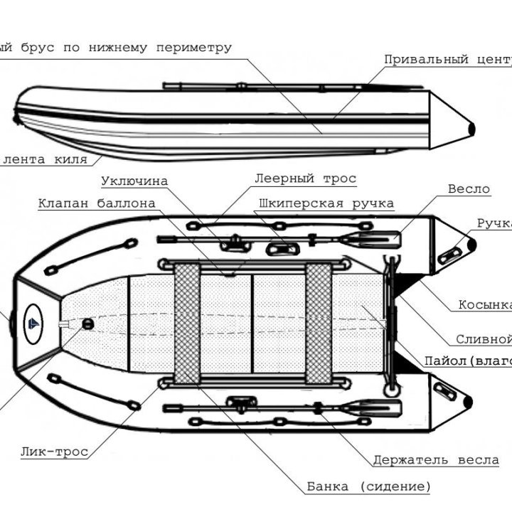 Лодка ПВХ Bering (Беринг) 340