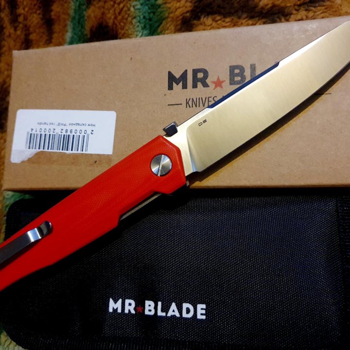 Нож Mr.Blade Pike Red новый