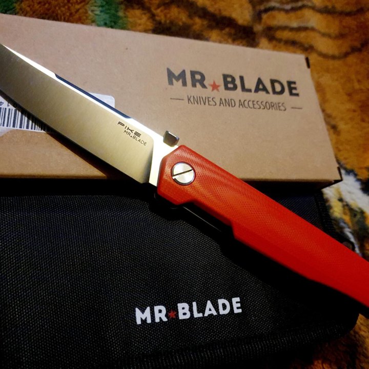 Нож Mr.Blade Pike Red новый