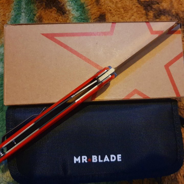 Нож Mr.Blade Pike Red новый