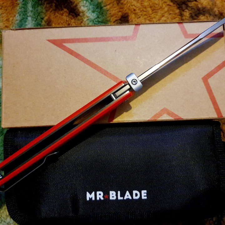 Нож Mr.Blade Pike Red новый