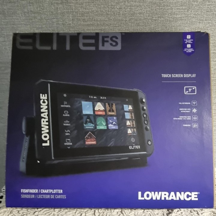 Эхолот lowrance elite 9 fs