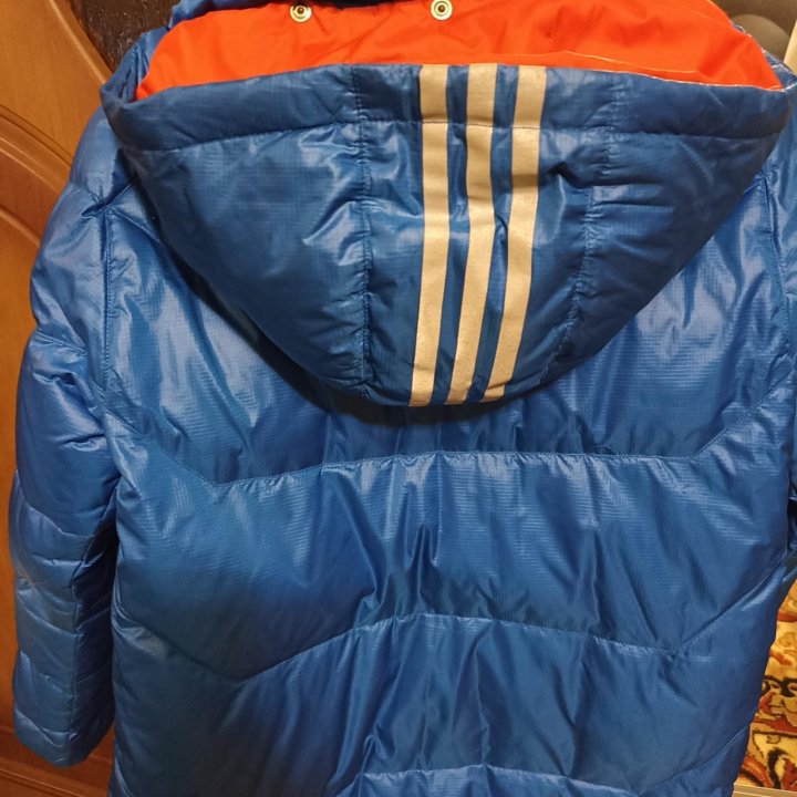 Пуховик Adidas детский на 8-10 лет