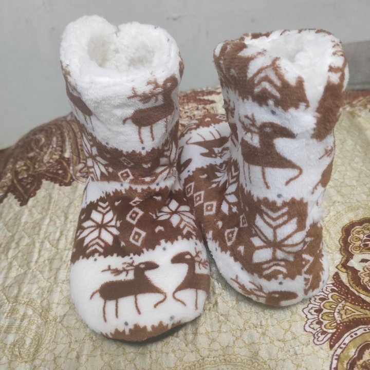 Тапочки теплые