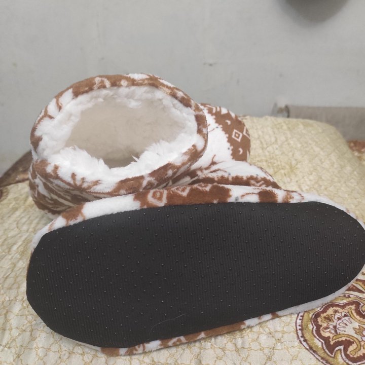 Тапочки теплые