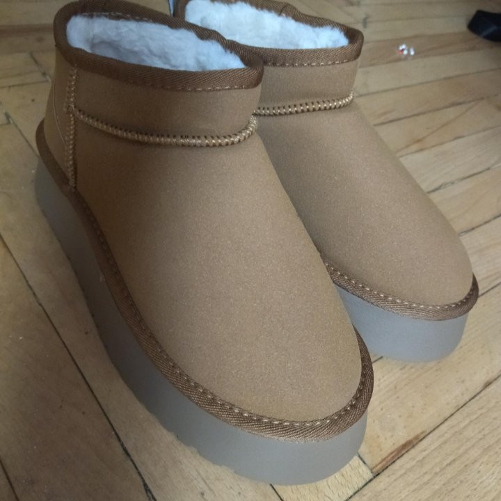 Угги новые на платформе