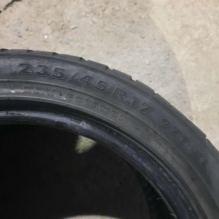 235/45R17 Nokian Hakkapeliitta 7 (Лот №5803)