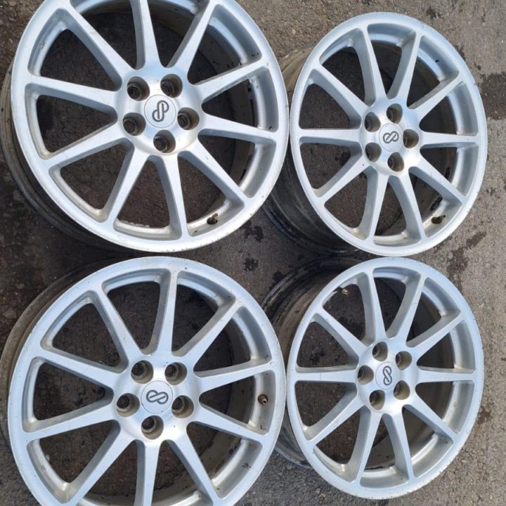 Диски литые б-у Enkei R17 5x100 4-2-1шт подбор