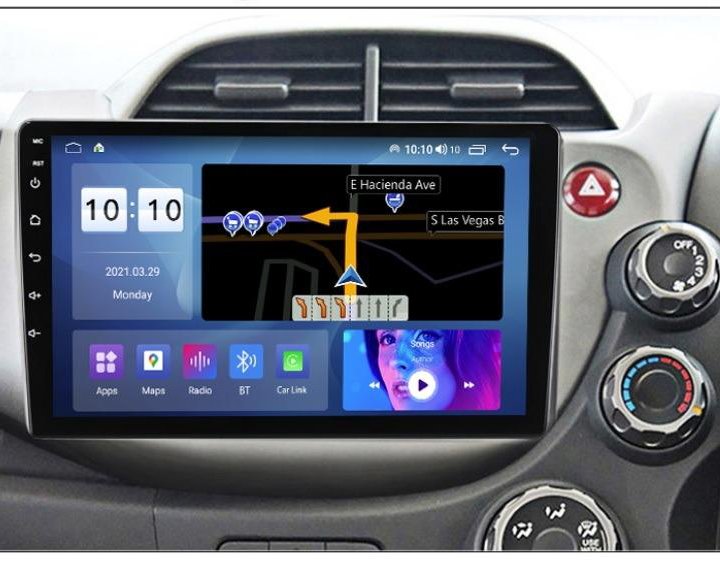 Магнитола планшет Honda Fit 2007-2014 Android 10