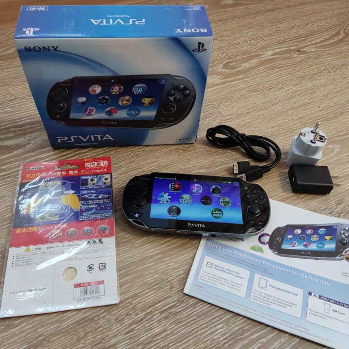 PSVita 3G/Wi-Fi 32Gb комплект